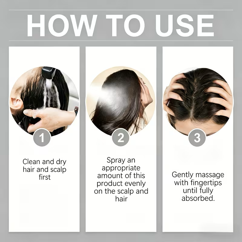 Rosemary Mist Hair Spray with Rice Water