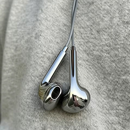 Platinum Silver Headphones